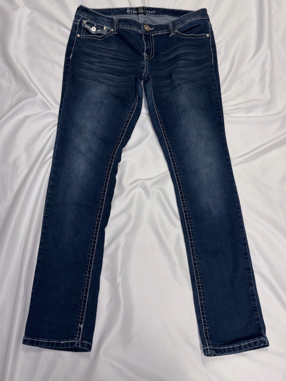Ariya Dark Indigo Skinny Jeans Lot E